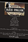 Black Stallion Steakhouse menu