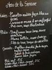 Harde De Saveurs menu