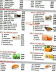 DAIKICHI SUSHI menu