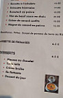 Le Grand Charles menu