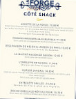 La Forge menu