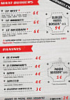 123 Pizza menu