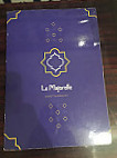 Le Majorelle menu