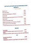 Rapid Food menu