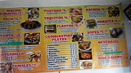 La Mexicana menu