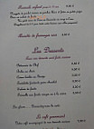 Le Clos Gourmand menu