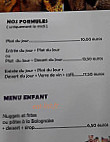 Le Big Five menu