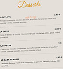 Sapristi menu