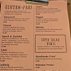 Ludwig Das Burger menu