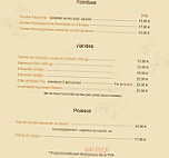 La Plancha menu