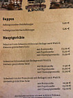 Gasthaus Krone Epfenbach menu