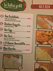 La Salsa Grill menu