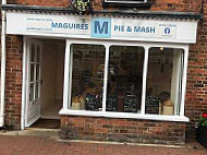 Maguires Pie Mash outside