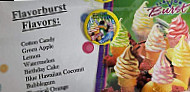 Tastee Treat menu