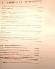 Le Bistrot Du Suquet menu