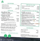 Le Campanile menu