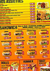 Le Prince Kebab menu