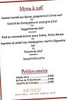 Entre-nous menu