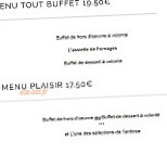 La Cotentine menu