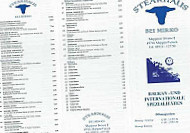 Steakhaus Bei Mirko menu