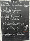 De La Mairie menu