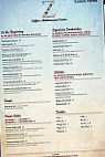 Zaffron Mediterranean Cuisine menu