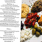 Zaffron Mediterranean Cuisine menu