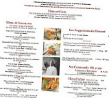 Le Relais Des Maures menu