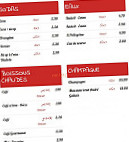 Le Central menu