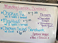 Sue's Kitchen menu