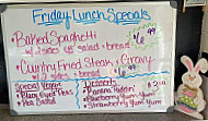 Sue's Kitchen menu