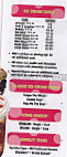 Carvel Ice Cream Bakery menu