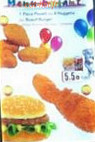 Tasty Chicken menu