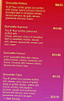 Cancun Grill menu