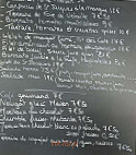 Saveurs D'hier Aujourd'hui menu