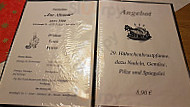 Zur Altstadt menu