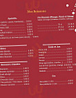 Diwan menu