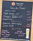 Coco Pizza menu