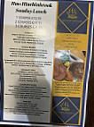 Hms Hinchinbrook menu