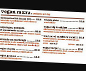 The Balcony Restaurant menu