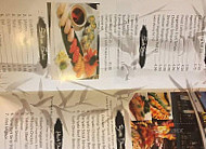 Ninja Steak Sushi House menu