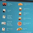 La maison des sushis menu