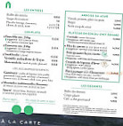 Campanile menu