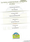 Les Halles De L'aveyron menu