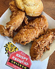 Krispy Krunchy Chicken inside