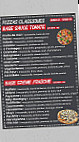 Casa Del Pizza menu