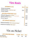 Le Relais De La Calèche menu