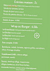 Green House menu