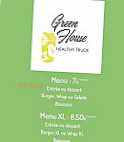 Green House menu