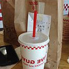 Five Guys Burgers and Fries food